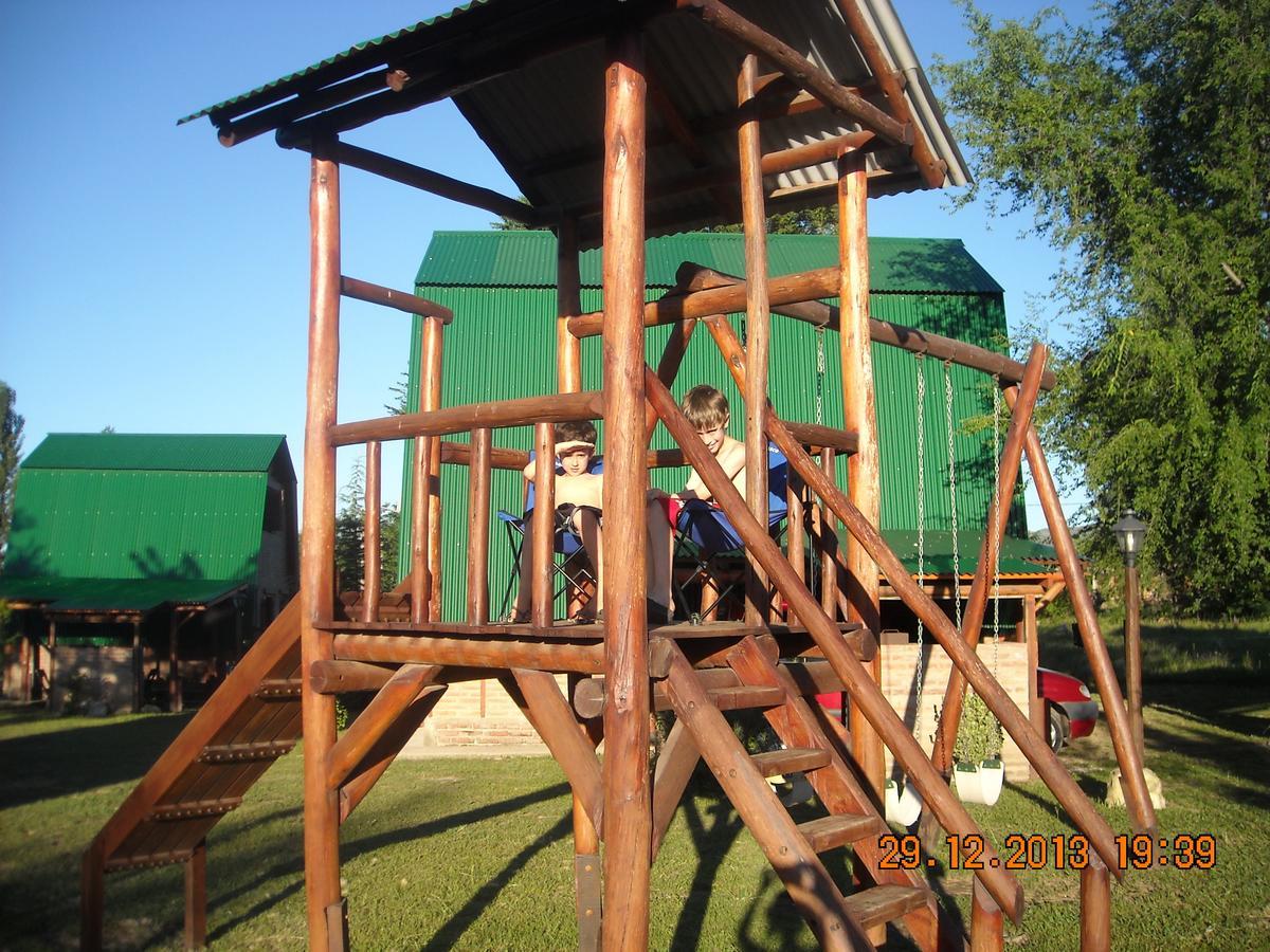 Cabanas Ecos Del Rio Los Reartes Kültér fotó